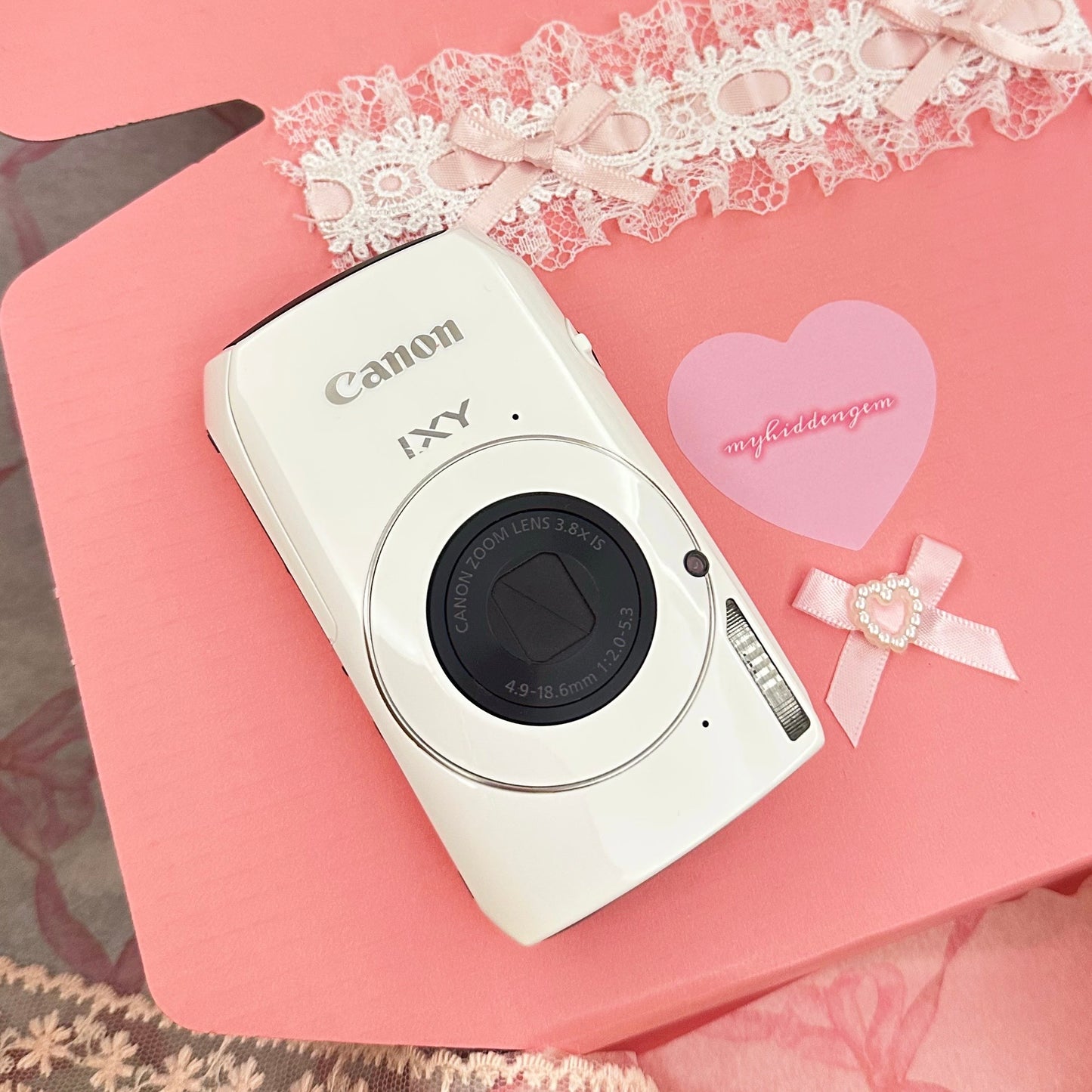 \ 獨家販售!! /全行全港唯一一部🔥 Canon IXY 30s in white🤍 9成新✨第一次有貨