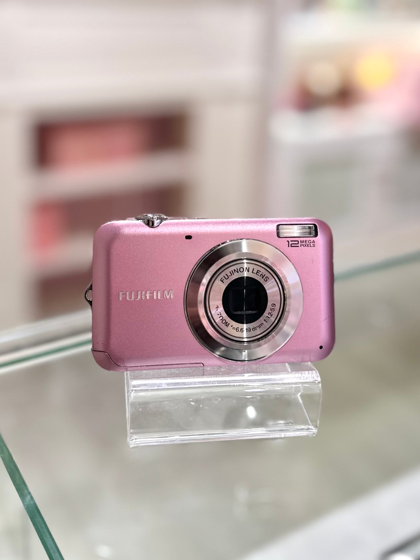 Fujifilm Finepix JV105 in pink