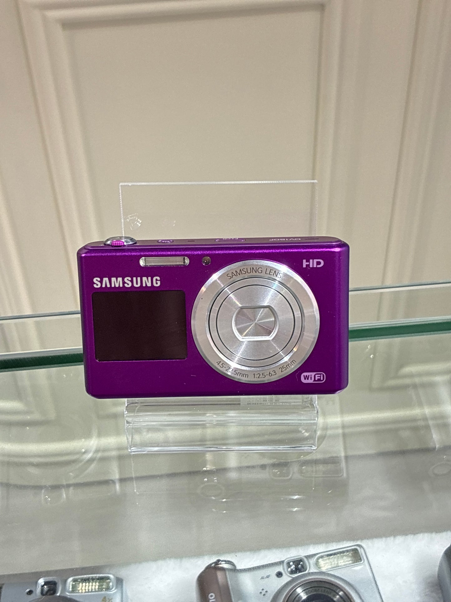 Rare Samsung DV150F Purple Dual Screen /Excellent Condition