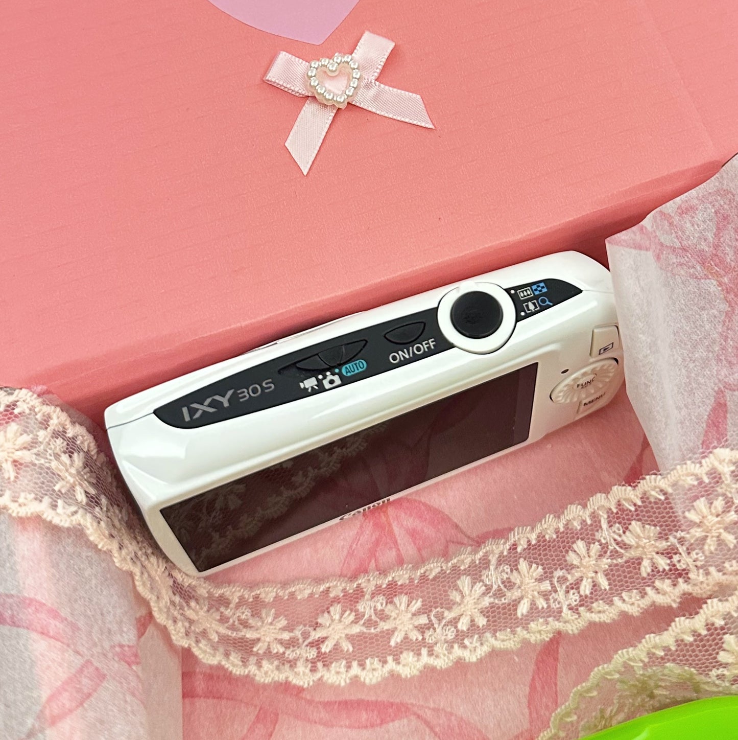 \ 獨家販售!! /全行全港唯一一部🔥 Canon IXY 30s in white🤍 9成新✨第一次有貨