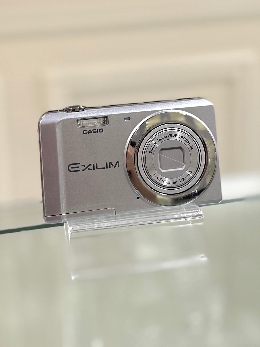 Casio Exilim EX-ZS5 in silver | Cortis同款