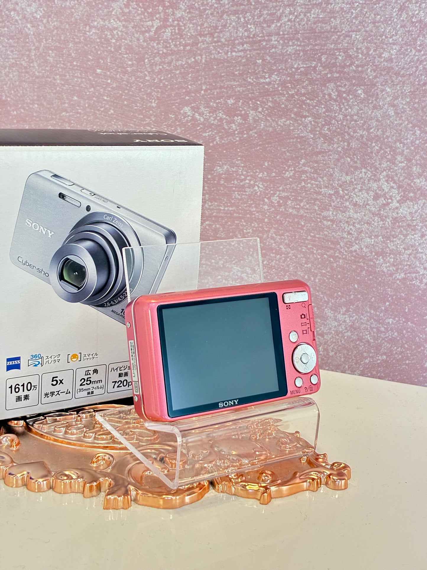 Sony Cybershot DSC-W630 | 粉紅色 full set