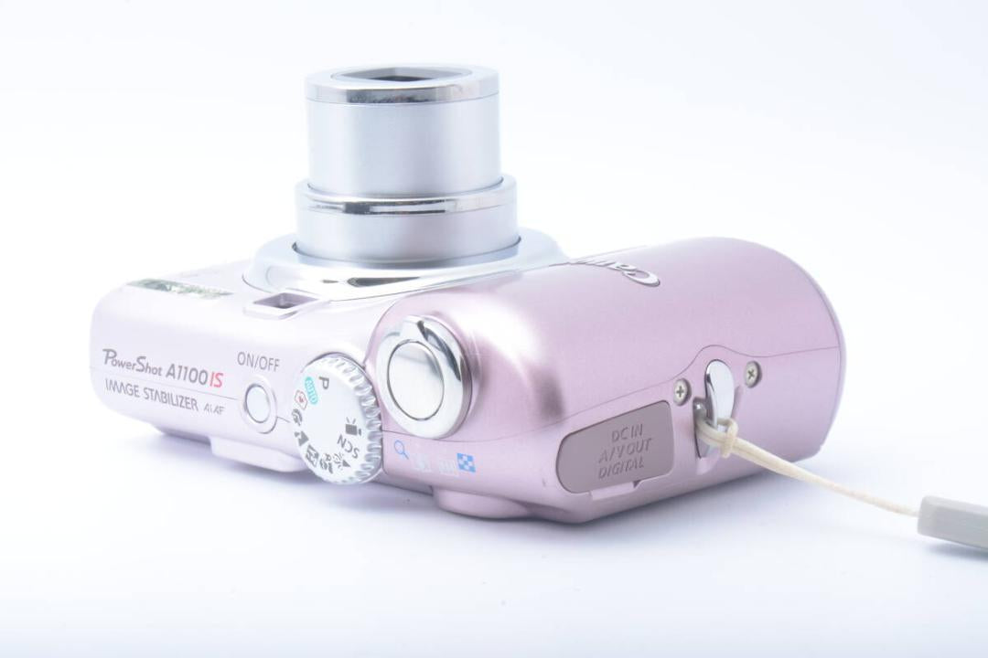 RARE 𖤐 Canon Powershot A1100is in pink full set with box 9成新 附有實物圖