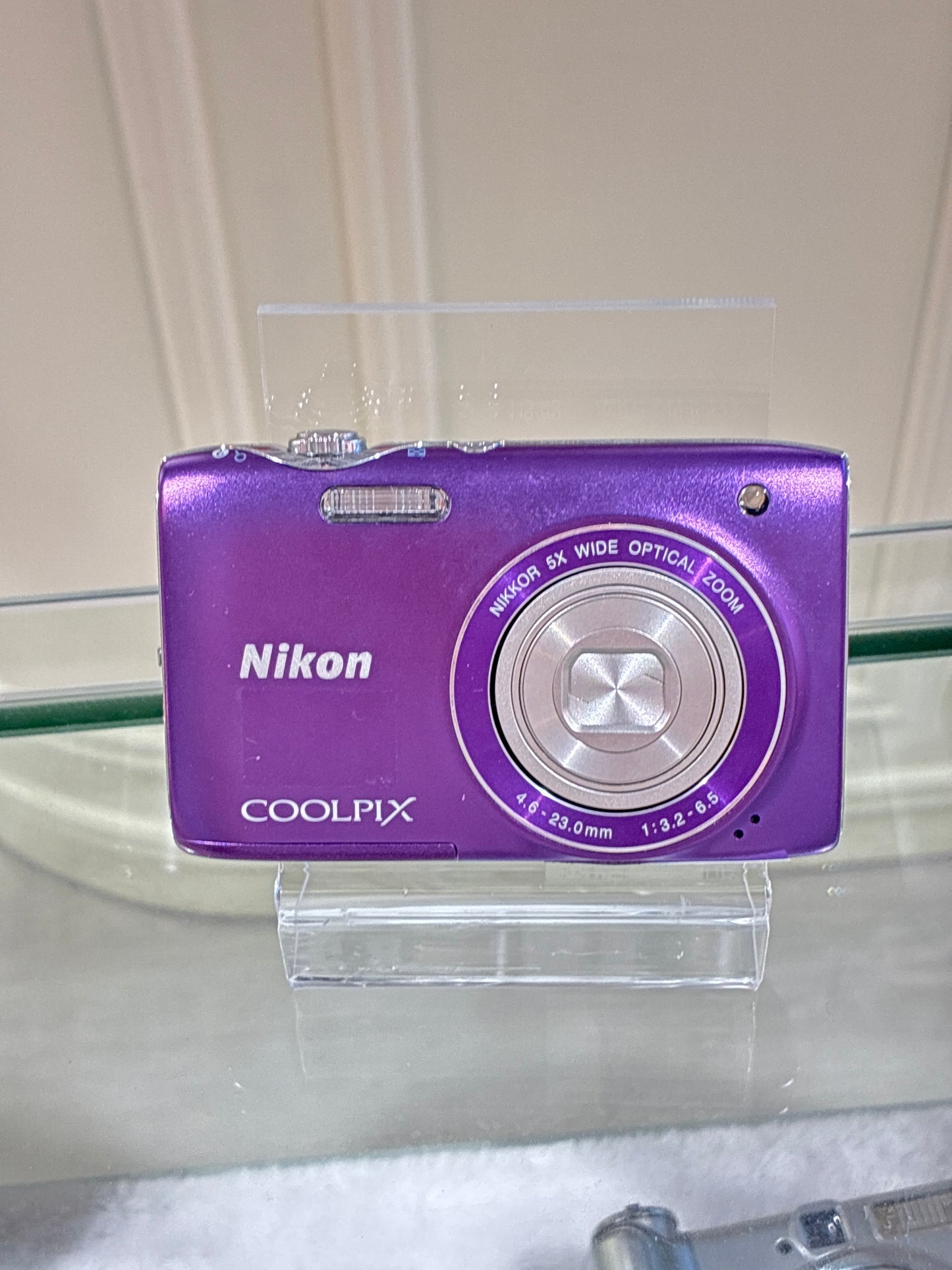 Nikon Coolpix S3100 Purple Excellent Condition
