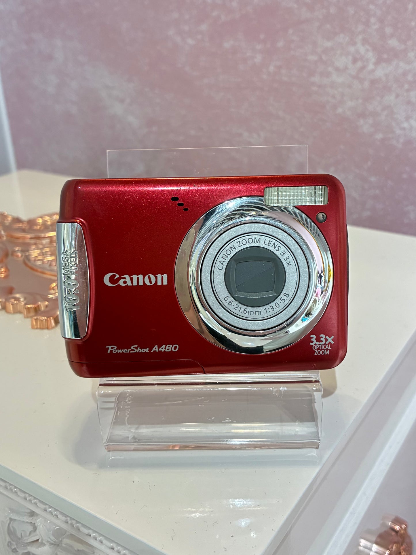 Canon Powershot A480 Red