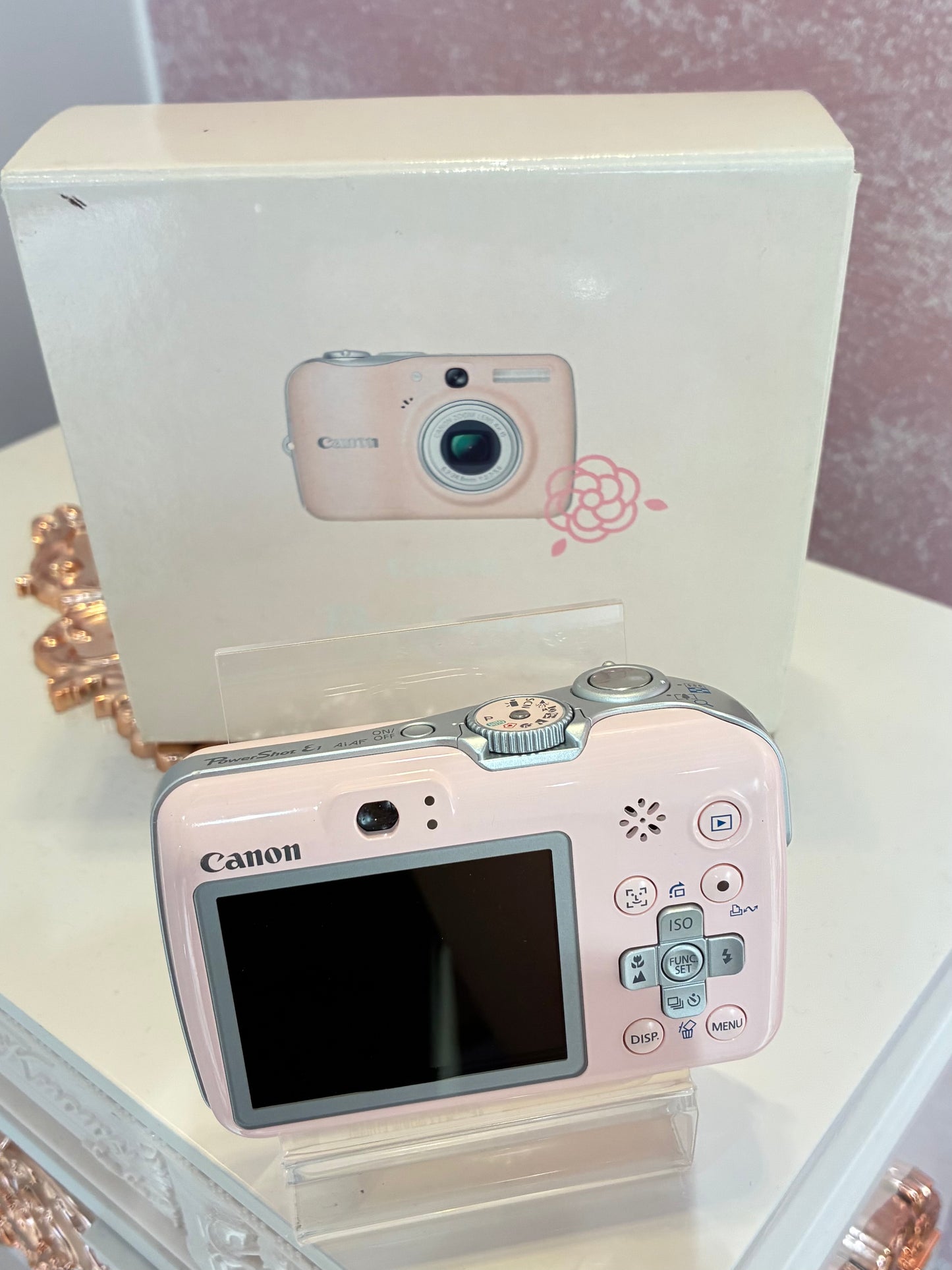 💖Canon Powershot E1 Pink Fullset 99%New 收藏級✨