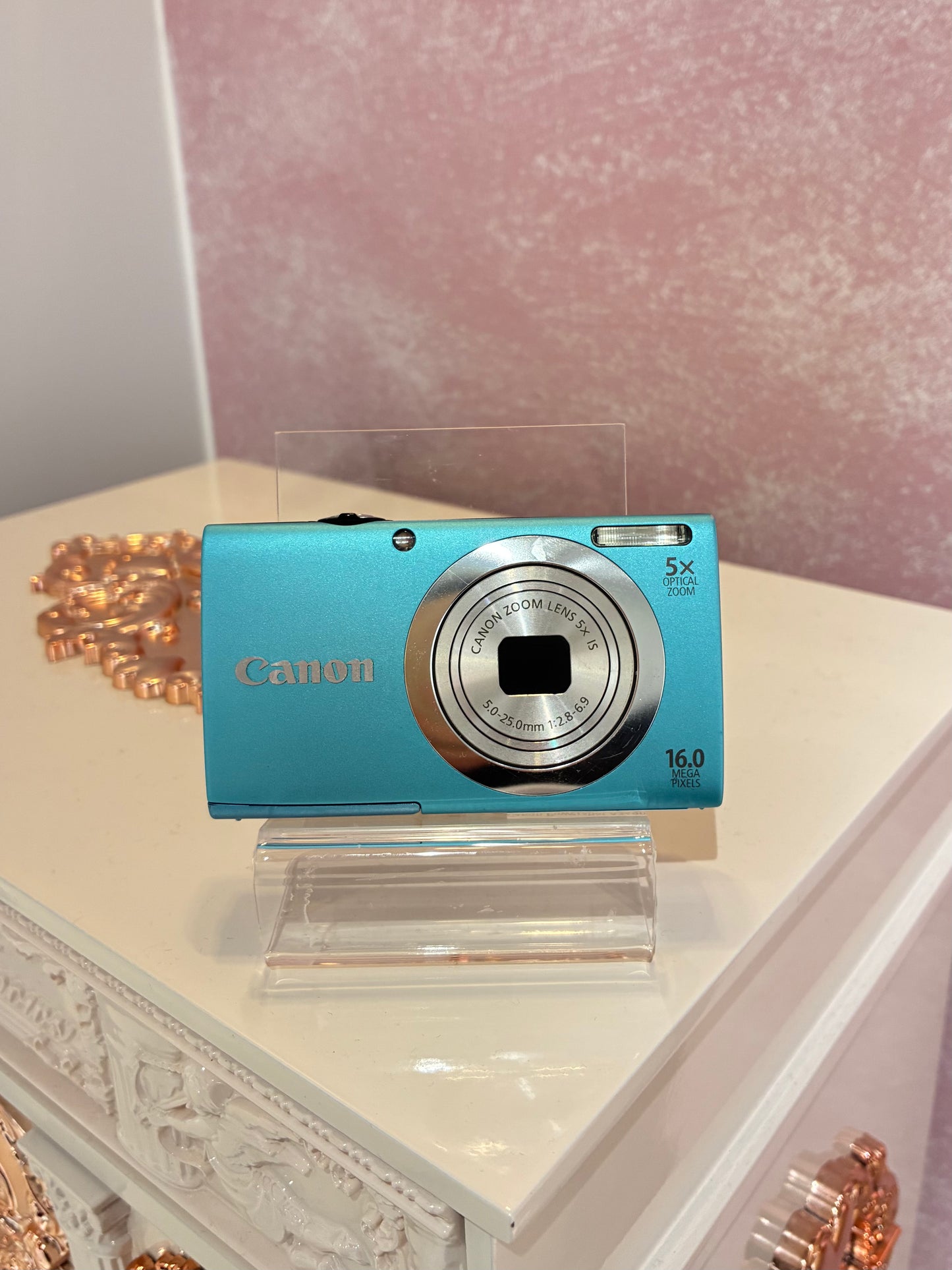 Canon Powershot A2400 IS blue excellent condition