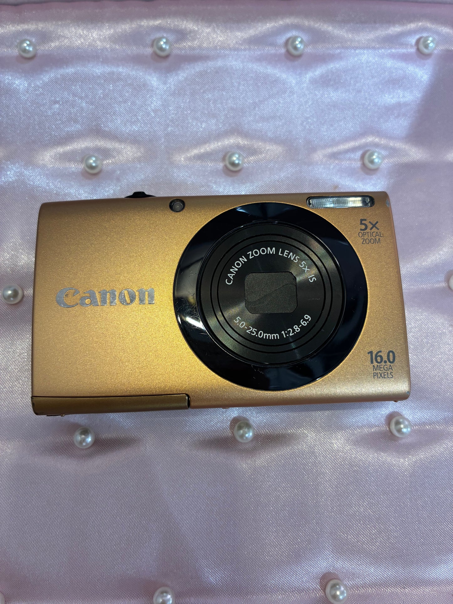 Canon Powershot A3400 IS HD in gold近全新