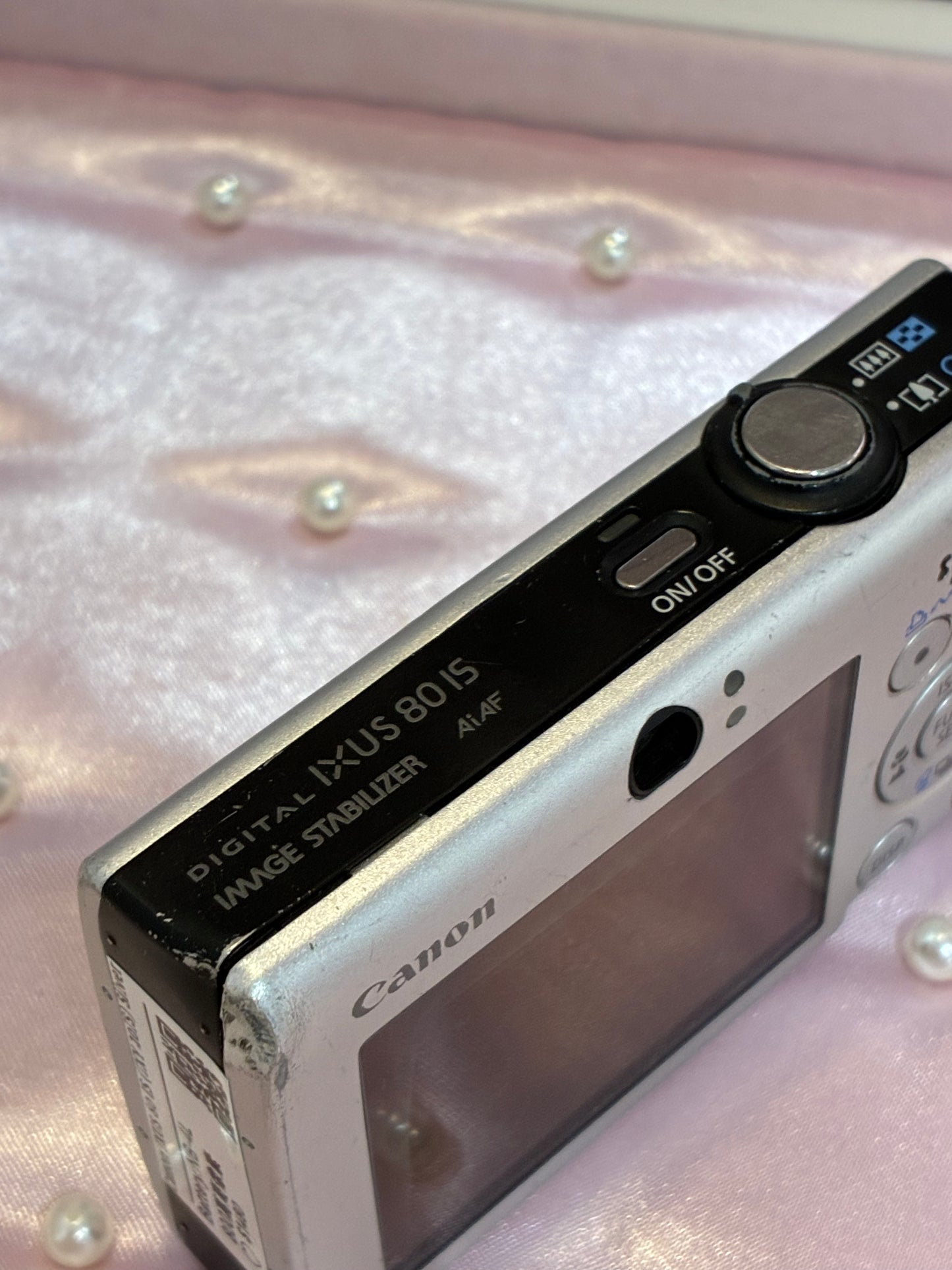 Canon IXUS 80 IS (IXY 20S) Silver