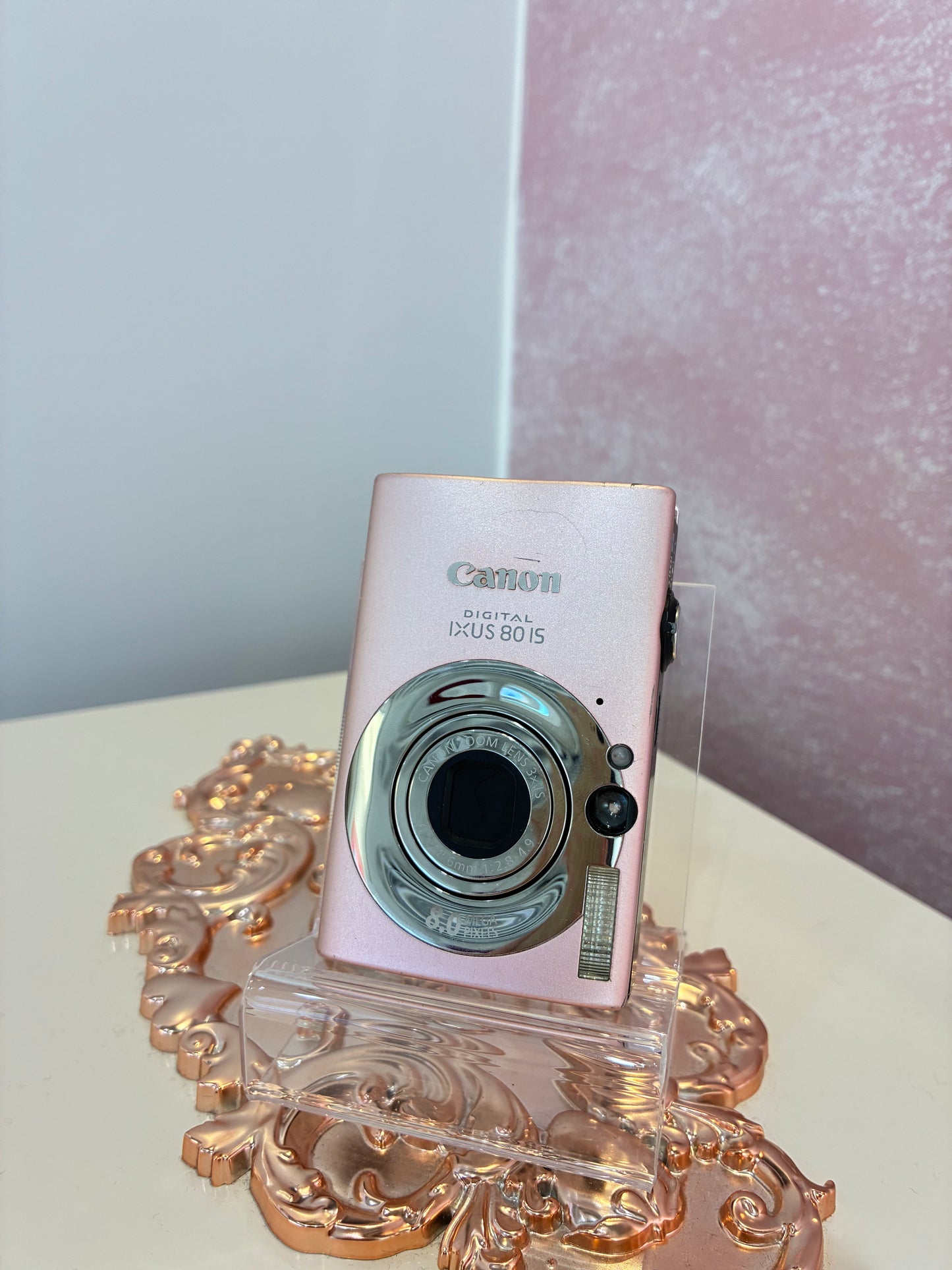 Canon IXUS 80IS in pink (IXY 20is)