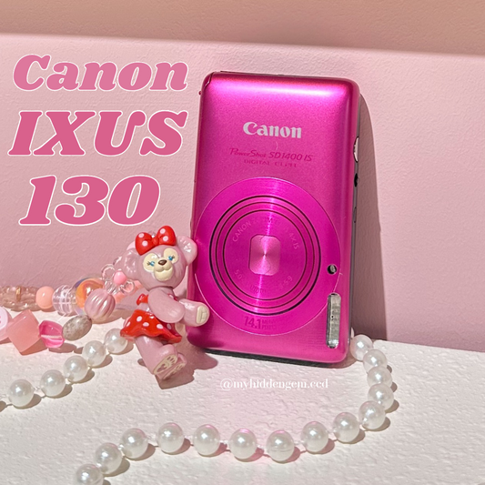 極稀有 Canon IXUS 130 近全新+稀有顏色粉紅色💗 全港唯一一部 低於市價