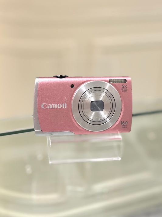 Canon Powershot A2600is in pink