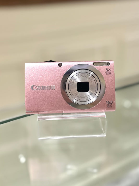 Canon Powershot A2400is in pink