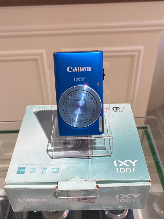 Canon IXY 100F (IXUS 135/132) Blue Fullset nearly new condition