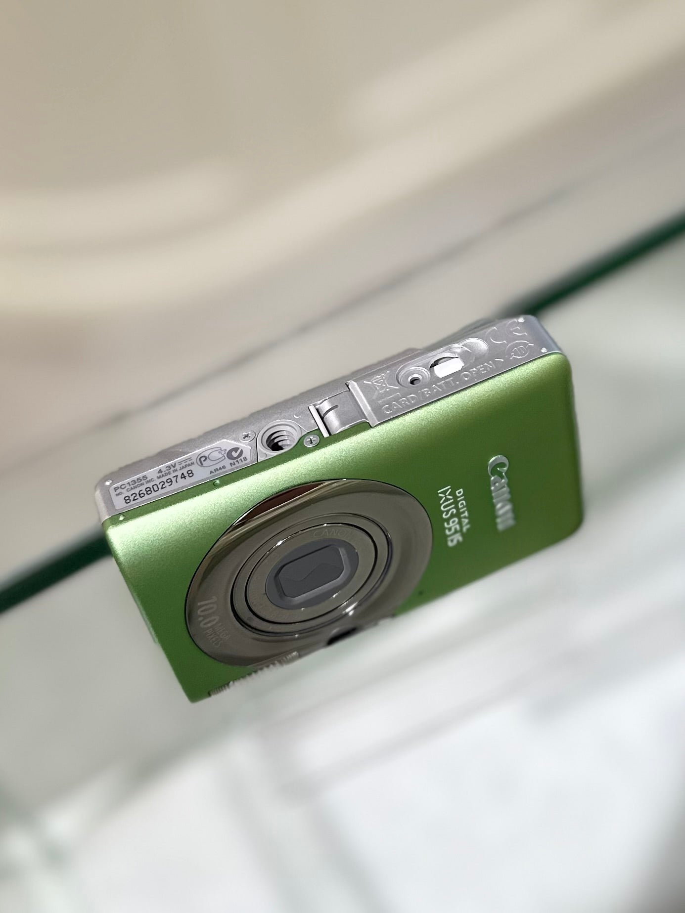 Canon IXUS 95is in green | Rare Colour