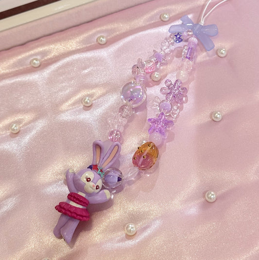stella lou phone strap 💜 in pink ballet dress 🩰