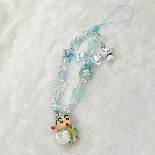 蠟筆小新 phone strap