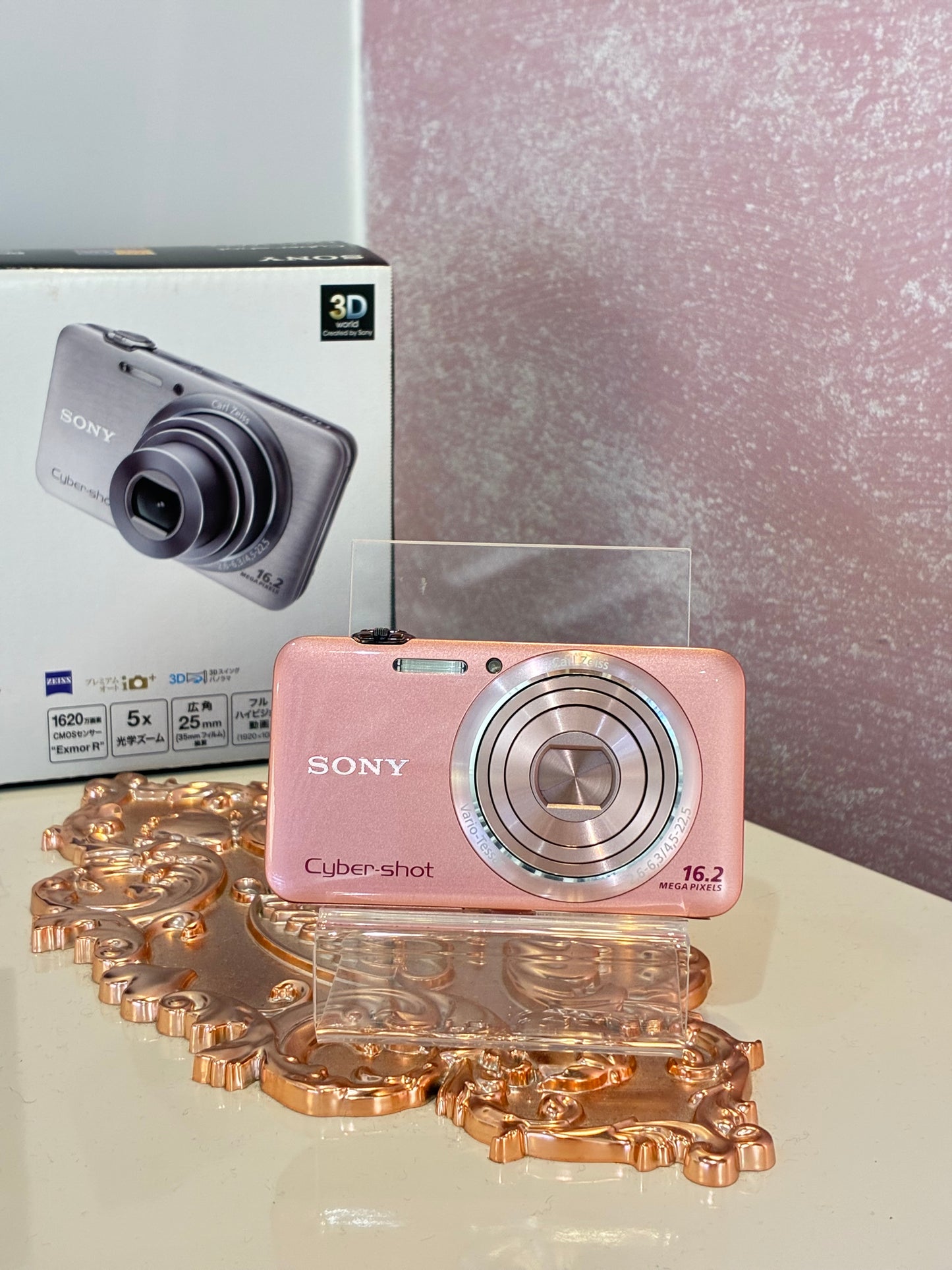 粉紅色 Sony Cybershot DSC-WX7 (fullset)
