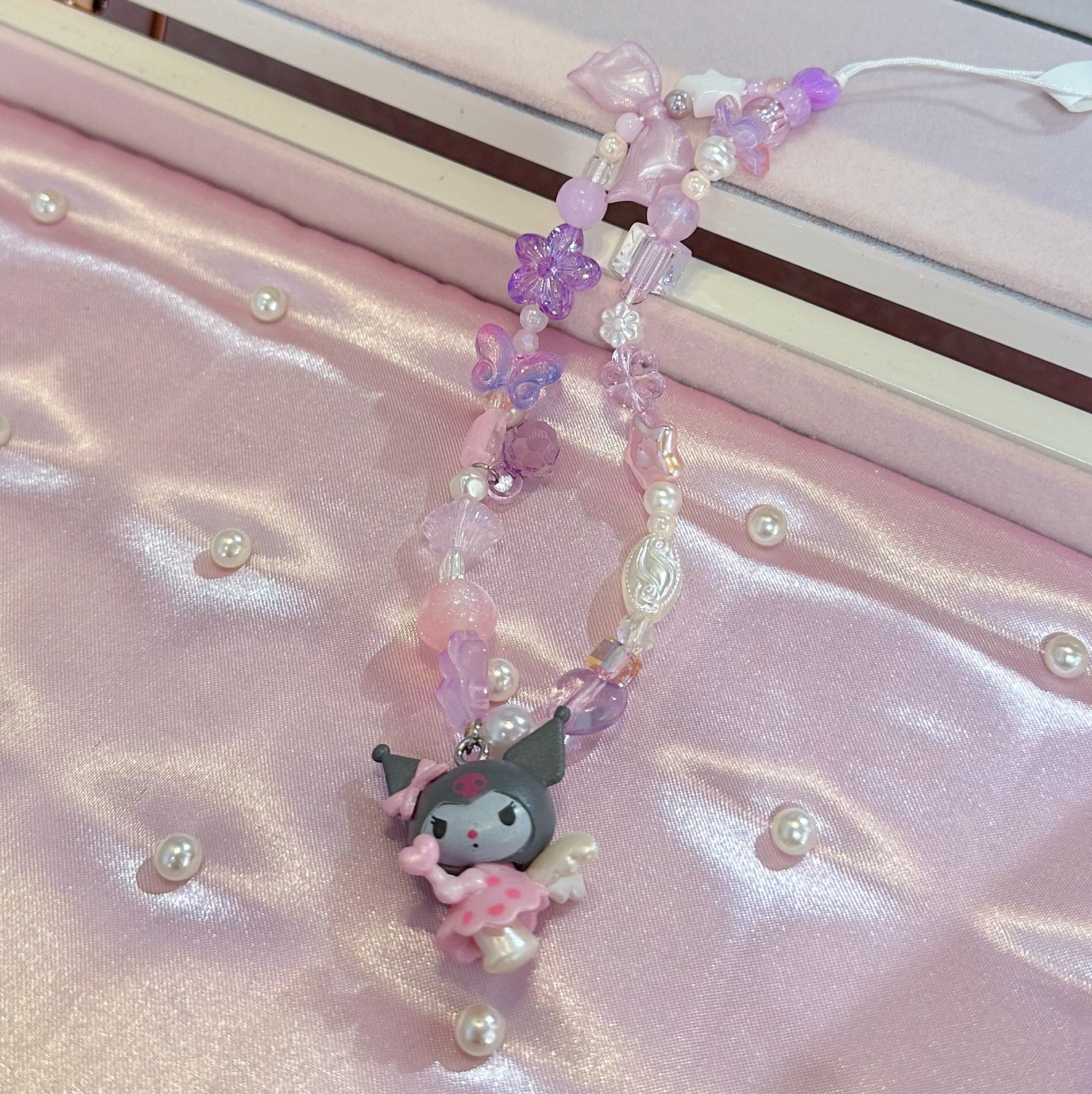 Customized phone strap📿💕 Fully handcrafted and unique