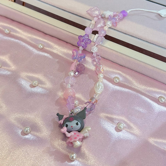 Special Edition💜 Kuromi Angel Strap in light purple