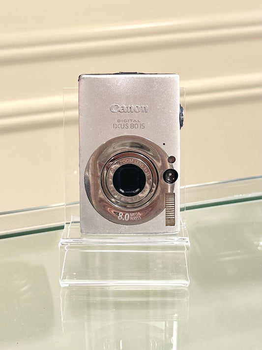 Canon IXUS 80is silver