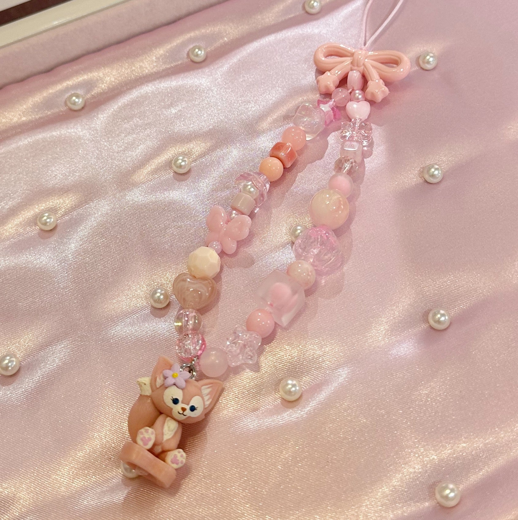 【簡易オーダーかみきに ໒꒱ 無言取引希望ページ】着ぐるみ　オーダーページ Customized phone strap📿💕 Fully handcrafted and unique
