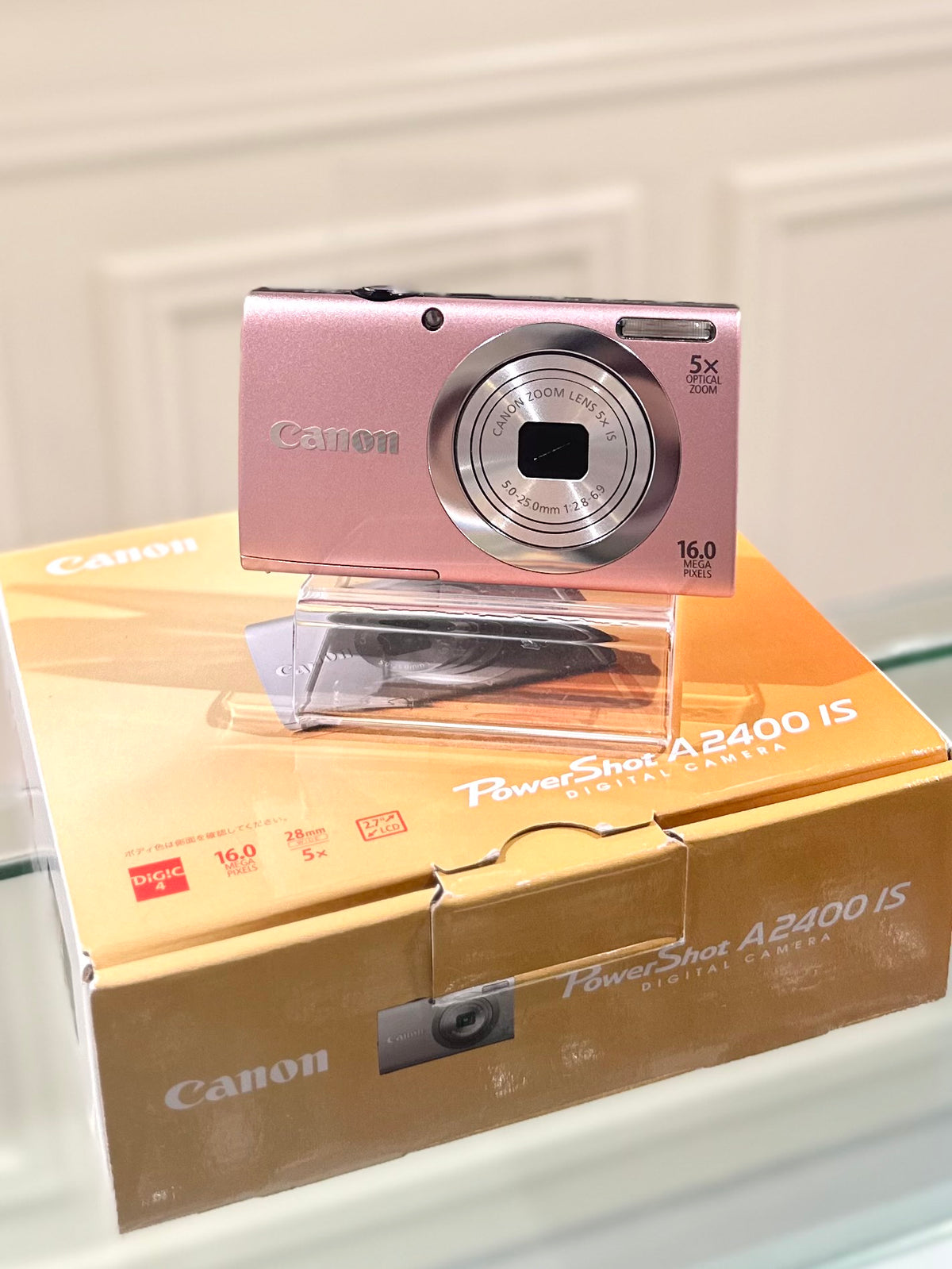 Canon Powershot A2400is in pink | Full Set Nearly New