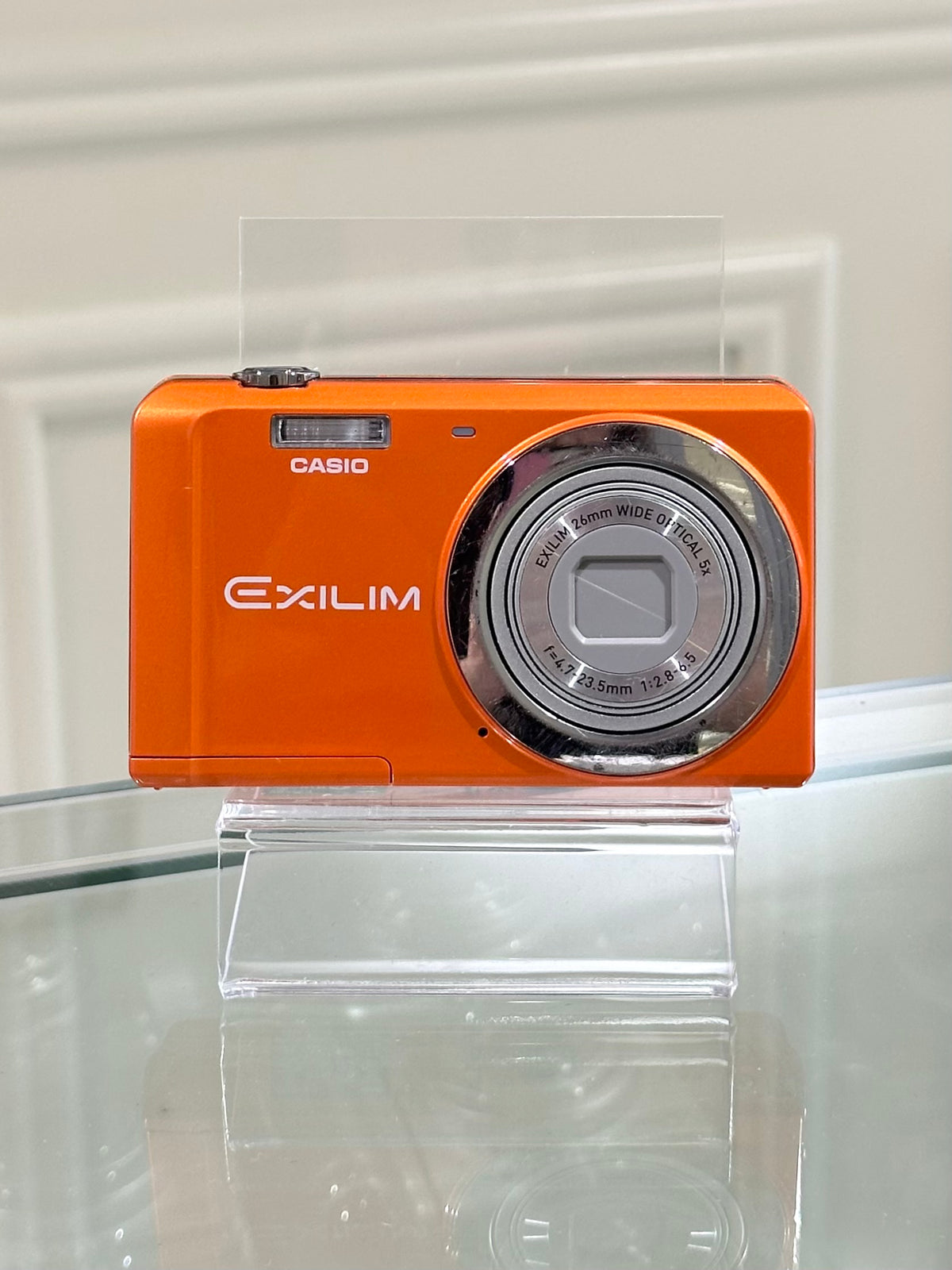 Casio Exilim EX-ZS5 in orange | Cortis同款