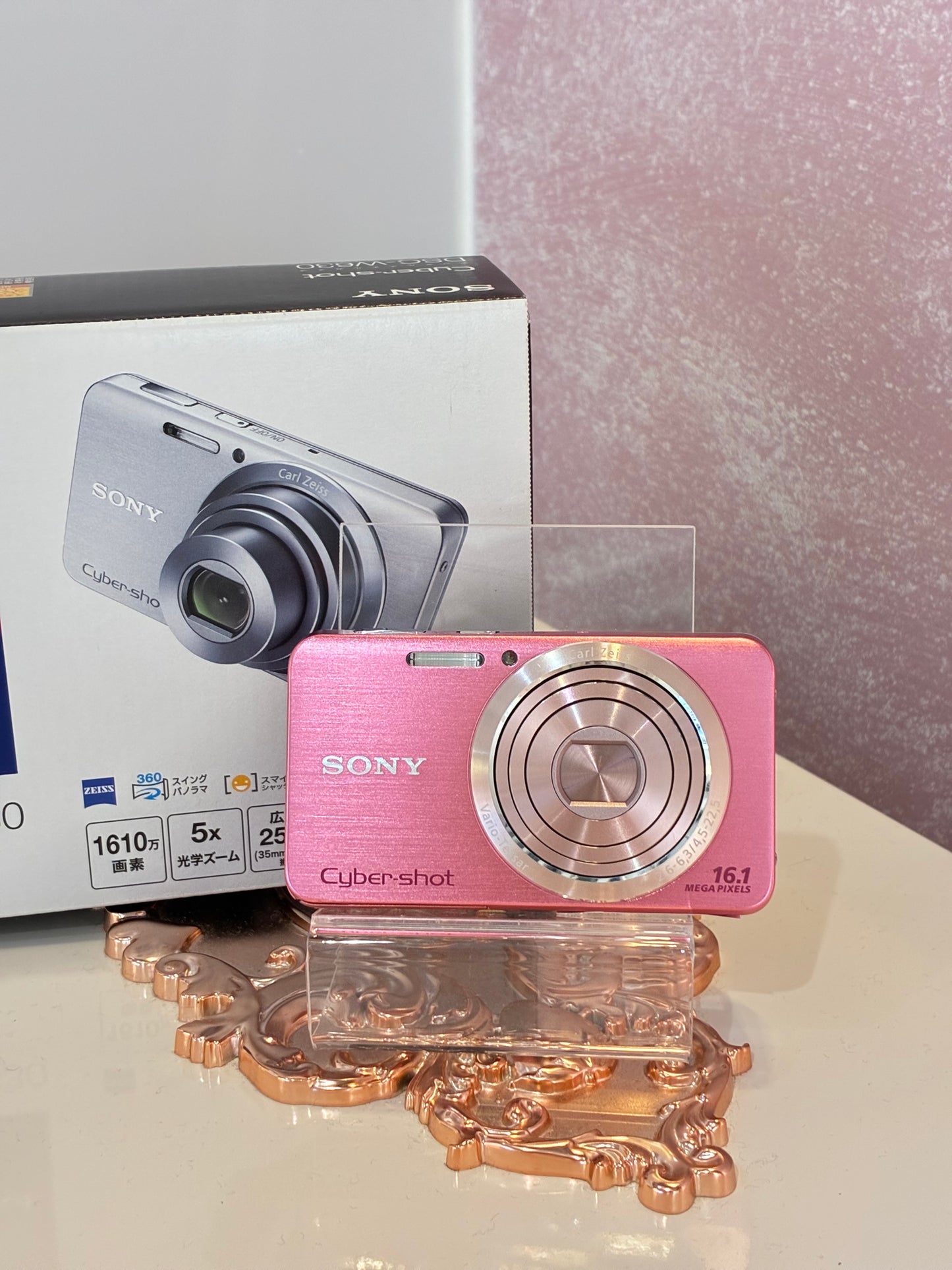 Sony Cybershot DSC-W630 | 粉紅色 full set