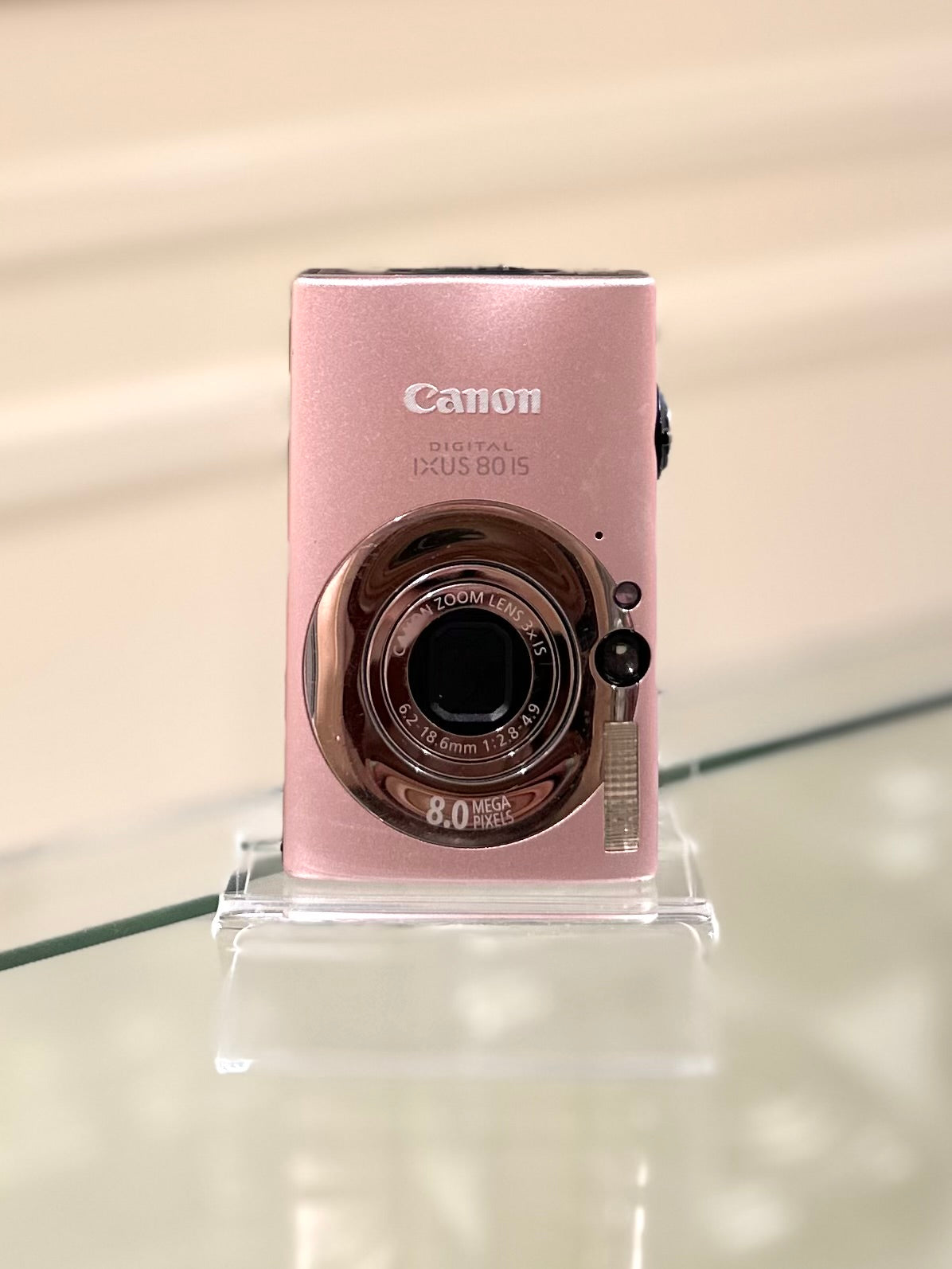 Canon IXUS 80is in pink