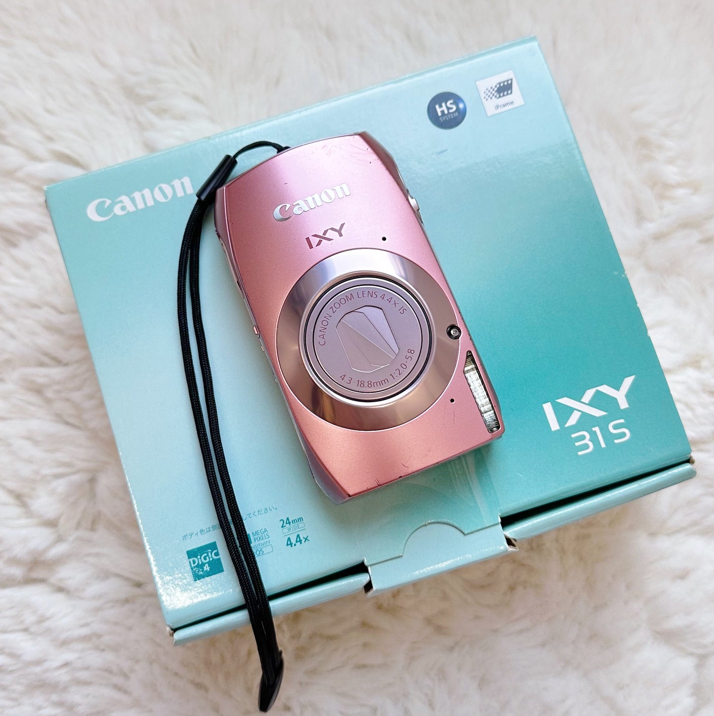 RARE♡ Canon IXY 31s / IXUS 310hs (full set)