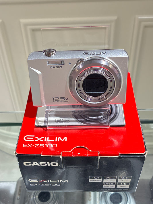 Casio EXILIM EX-ZS100 fullset nearly new condition