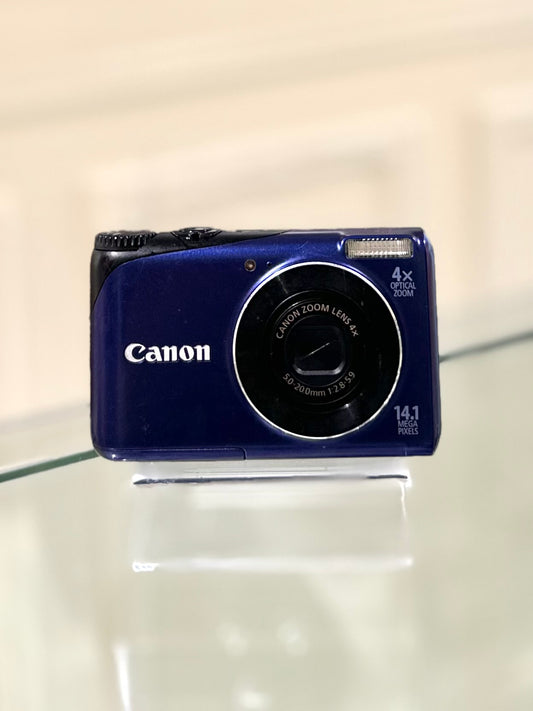 Canon Powershot A2200 in sapphire blue