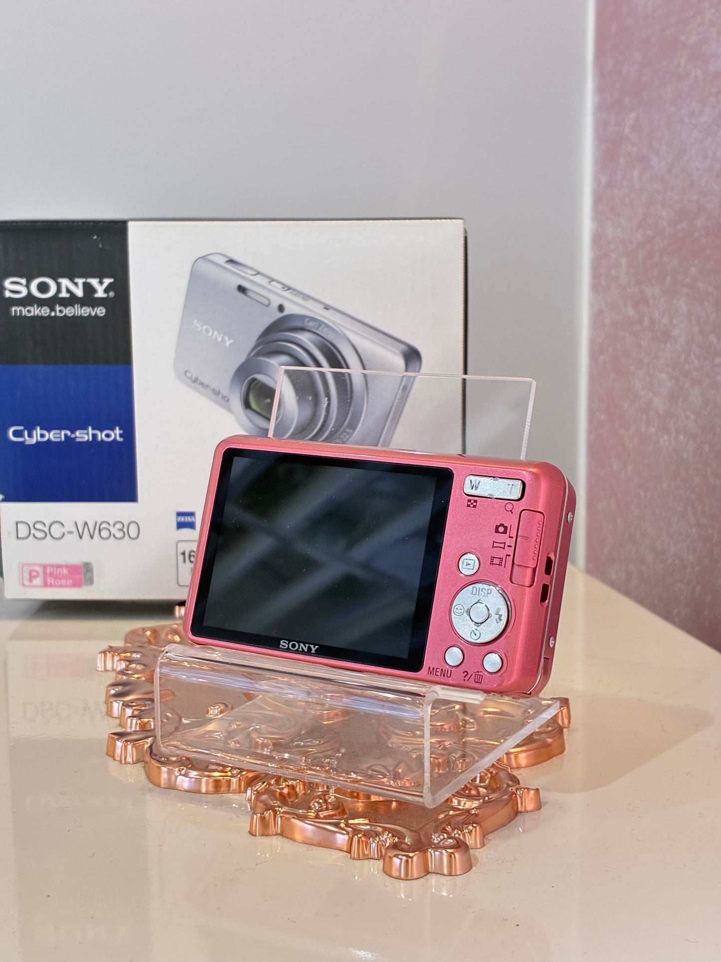 Sony Cybershot DSC-W630 | 粉紅色 full set