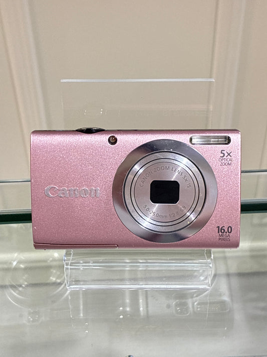 Canon Powershot A2400 HD Pink Excellent Condition