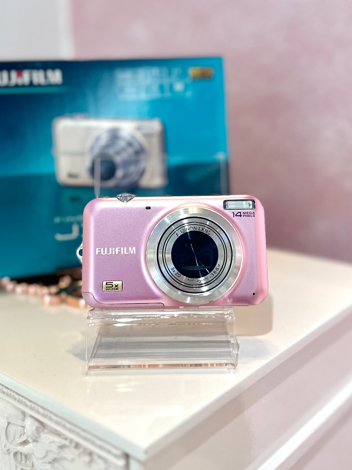 Fujifilm Finepix JX280 pink in excellent condition (full set with box)