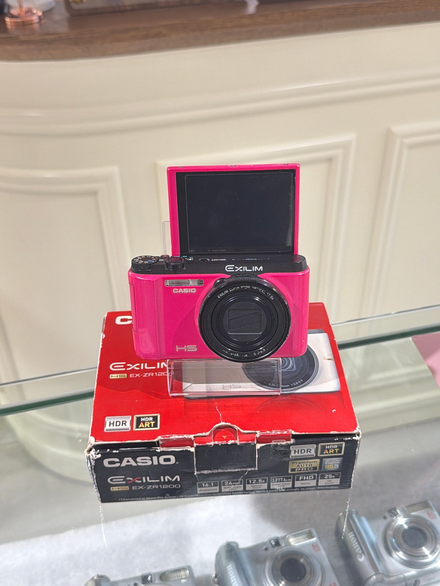 💝Casio EXILIM EX-ZR1200 in pink fullset in excellent condition
