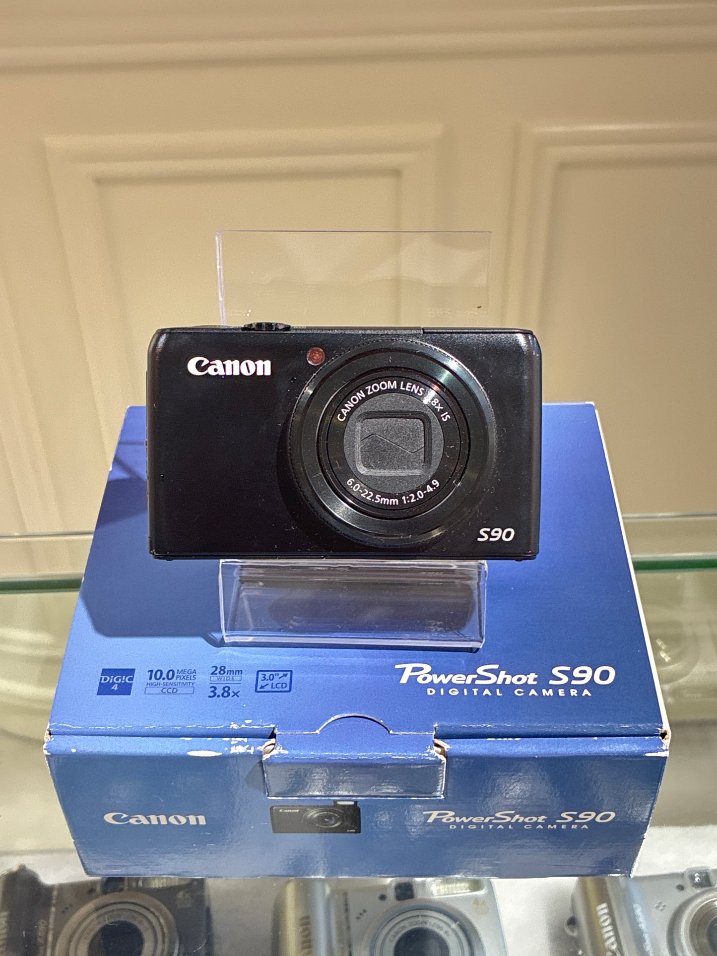 Rare💞Canon Powershot S90 Fullset nearly new condition