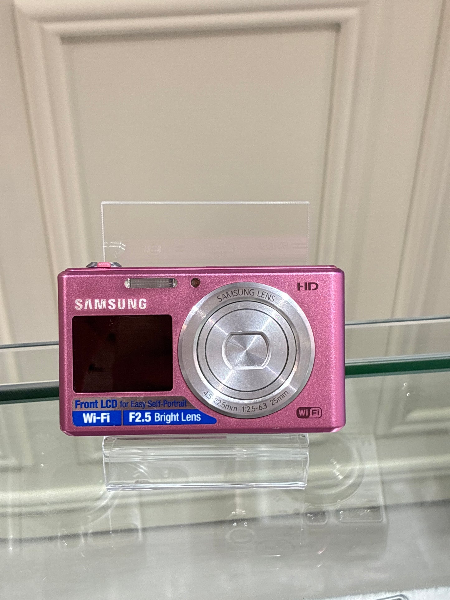 Rare Samsung DV150F Pink Dual Screen