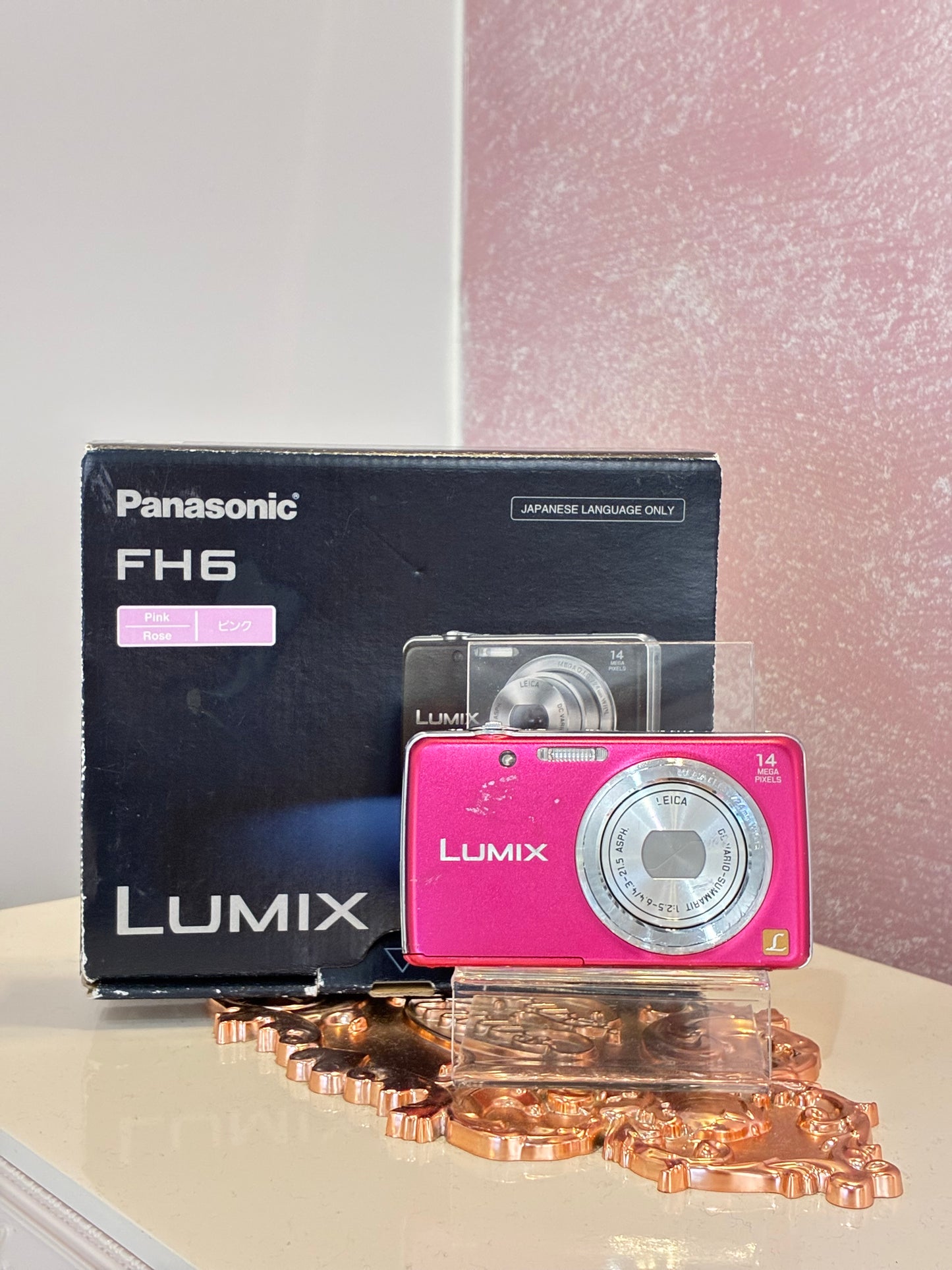 FULL SET | Panasonic LUMIX DMC-FH6 in Pink