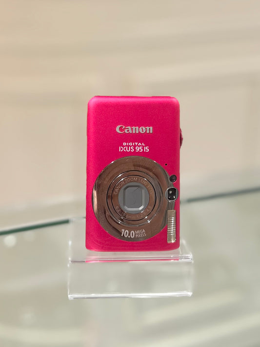 Canon IXUS 95is in pink