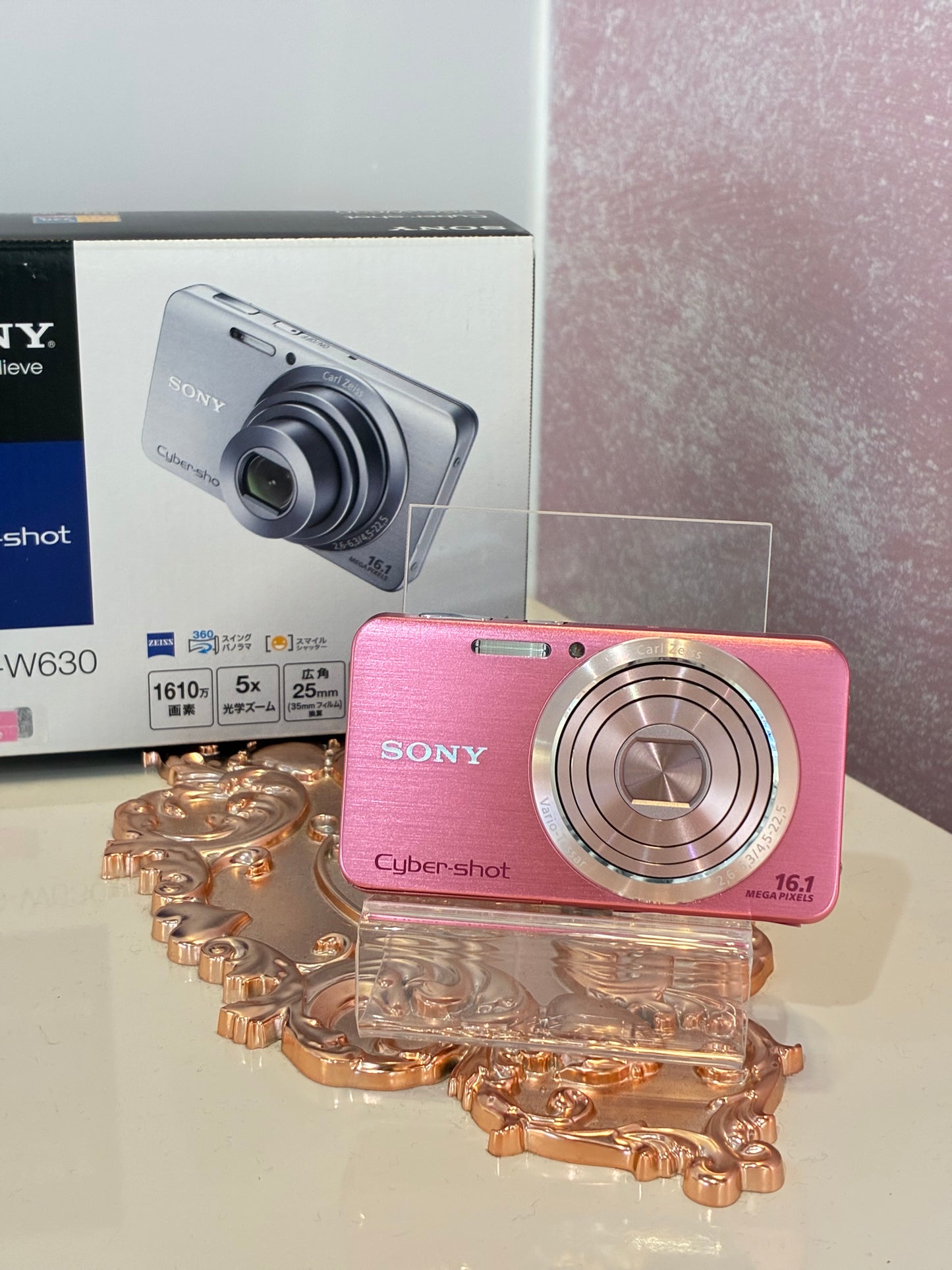Sony Cybershot DSC-W630 | 粉紅色 full set
