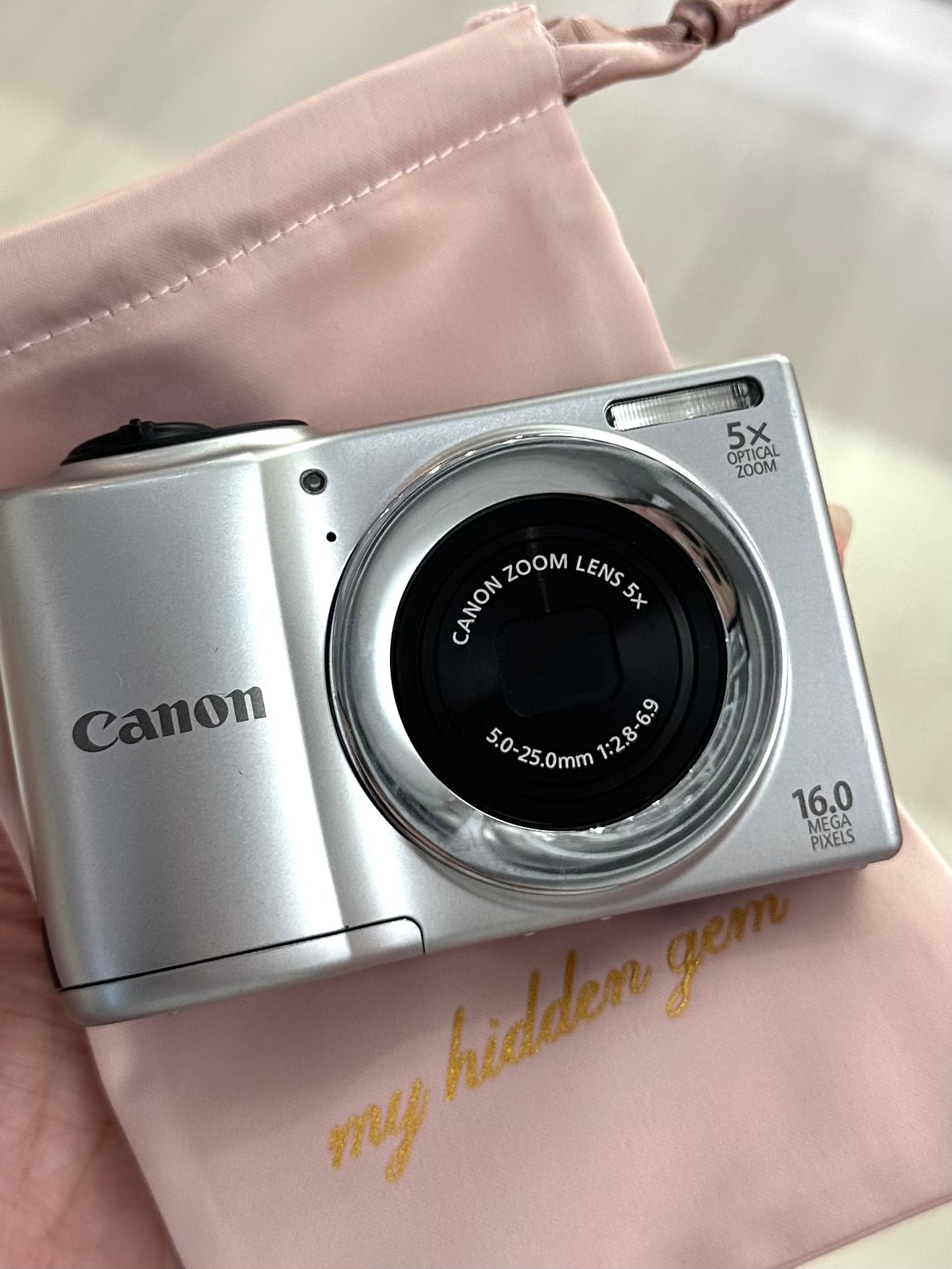 Canon Powershot A810 in silver