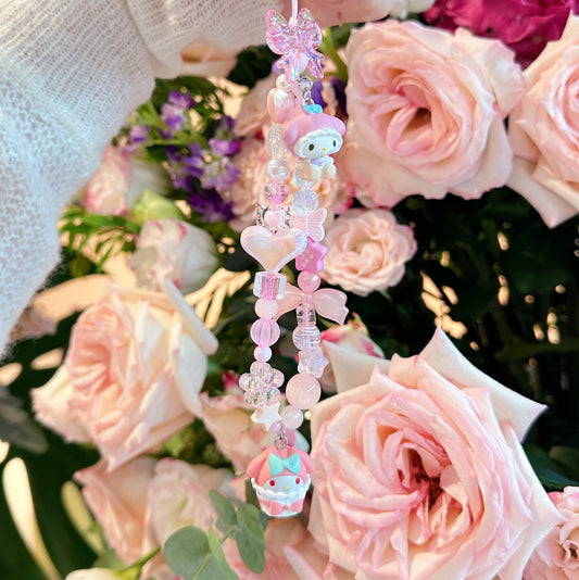sanrio my melody duo phone strap 💗