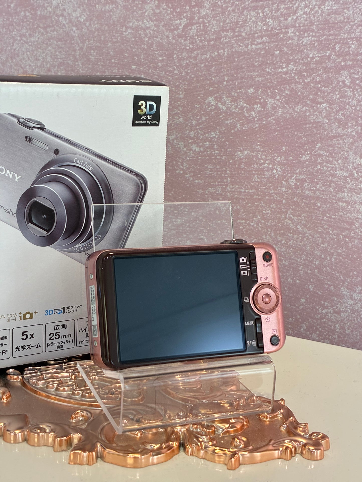 粉紅色 Sony Cybershot DSC-WX7 (fullset)