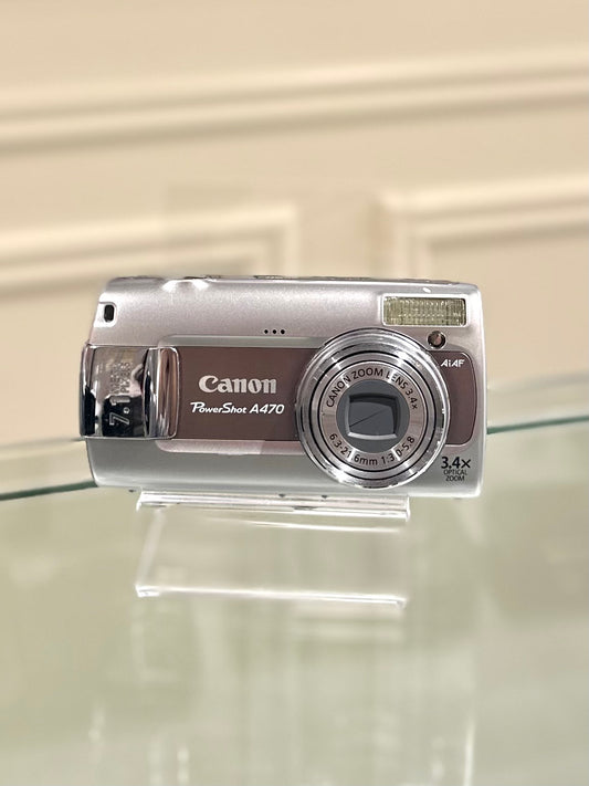 Canon Powershot A470 in silver | Good Condition