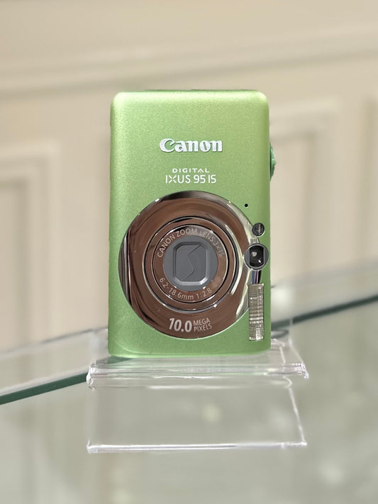 Canon IXUS 95is in green | Rare Colour