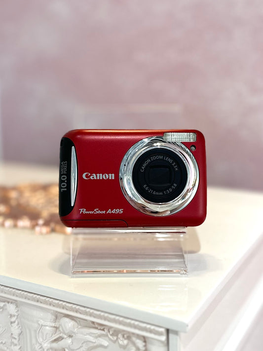 Canon Powershot A495 in red | Nearly New