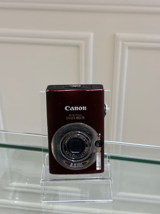 Canon IXUS 80IS (IXY 20IS) in brown