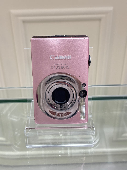 Canon IXUS 80IS (IXY 20IS) Pink Excellent Condition